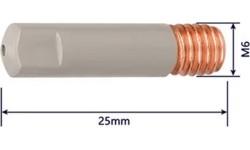 Antgalis F14 / F15 (M6x25) - 0.8 mm (dengta keramika)