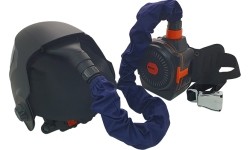 Sherman-profi V8a savaime tamsėjantis skydelis su PAPR oro tiekimo sistema