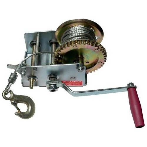 Hand winch - 1100kg 4.1:1 ir  9.8:1 10m