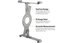 Wheel and tire fitment compatibility gauge (5 lug)