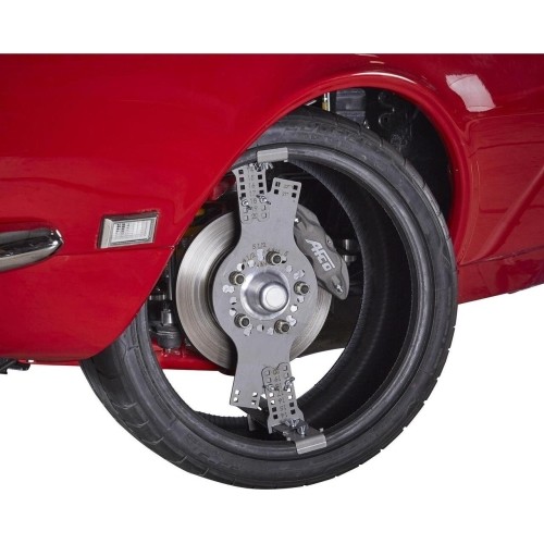 Wheel and tire fitment compatibility gauge (5 lug)