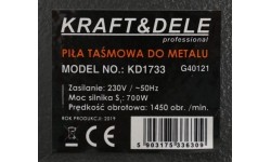 Juostinės metalo pjovimo staklės 700W