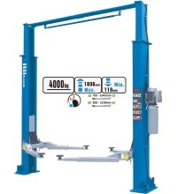 Hidraulinis dviejų kolonų keltuvas su mechaniniais saugumo fiksatoriais, 4.0t - 4.0t, 220V