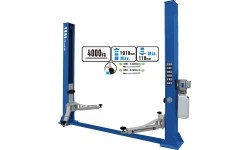 Hidraulinis dviejų kolonų keltuvas su mechaniniais saugumo fiksatoriais, 4.0t - 4.0t, 220V