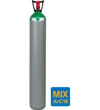 Gas cylinder (EURO PH 300 BAR) (MIX ArC18) (filled) - 50