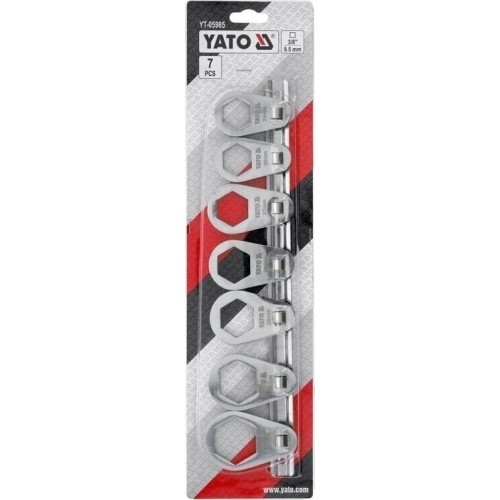 3/8" Dr. Offset oil filter wrench set 7pcs