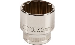 1/2" Galvutė 12-kampė - 9mm