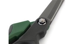 Rubber grip long-blade heavy duty scissors 280mm