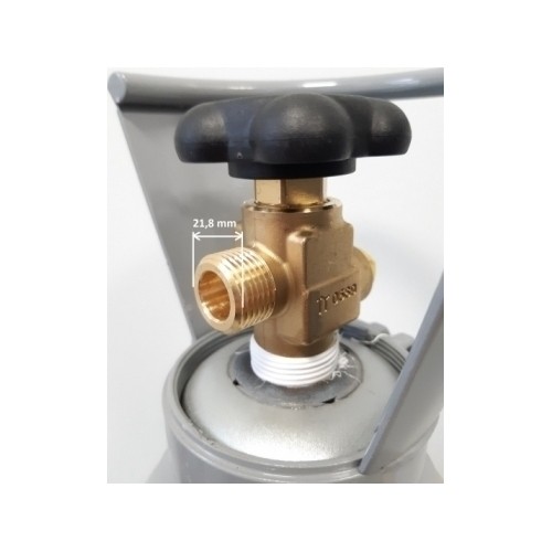 Dujų balionas (EURO PH 250 BAR) (angliarūgštė CO₂) (užpildytas) - 2 l