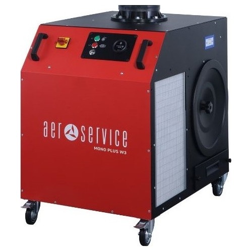 Mobile welding fume purification system AERSERVICE MONO PLUS W3 1.1kW 230V/50Hz - Mobile filter unit + bench