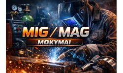 Individualūs 1,5 val. MIG/MAG suvirinimo mokymai (įvadiniai) KAUNE