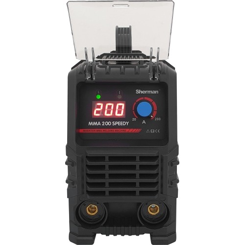 Inverter welder Sherman MMA 200 Speedy, with plastic case