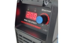 Inverter welder Sherman MMA 200 Speedy, with plastic case