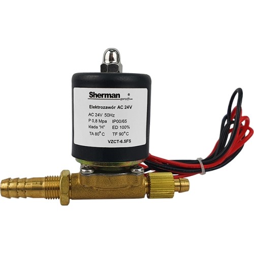 Elektromagnetinis vožtuvas VZCT 6.5FS - AC 24