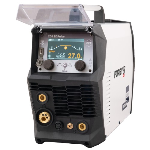 Suvirinimo aparatas FORBY® HD MIGMAN 200 SD PULSE (pramoninis, tinka aliuminiui)