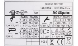 Suvirinimo aparatas FORBY® HD MIGMAN 200 SD PULSE (pramoninis, tinka aliuminiui)
