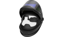 Suvirintojo skydelis atverčiamas su automatiniu filtru FS1