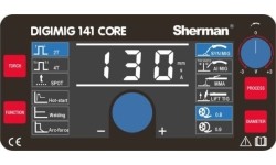 Sinerginis inverterinis suvirinimo aparatas DIGIMIG 141 CORE (suvirinimui be dujų)