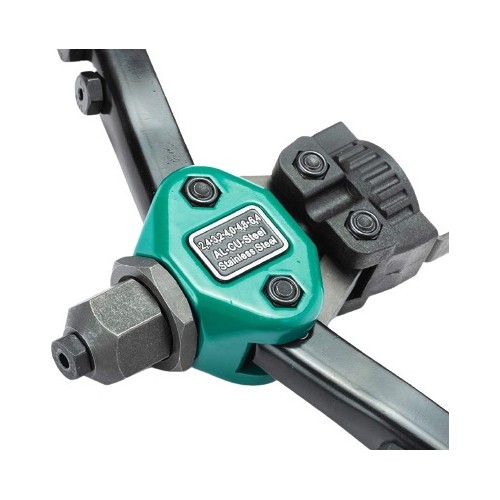 Two hand riveter 330mm 3.2-6.4mm high leverage