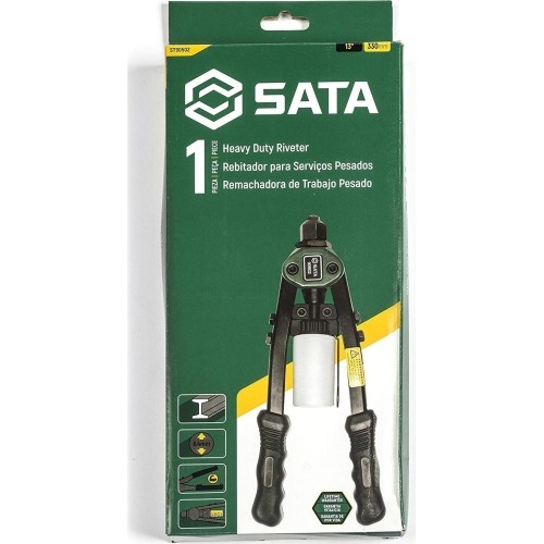 Two hand riveter 330mm 3.2-6.4mm high leverage