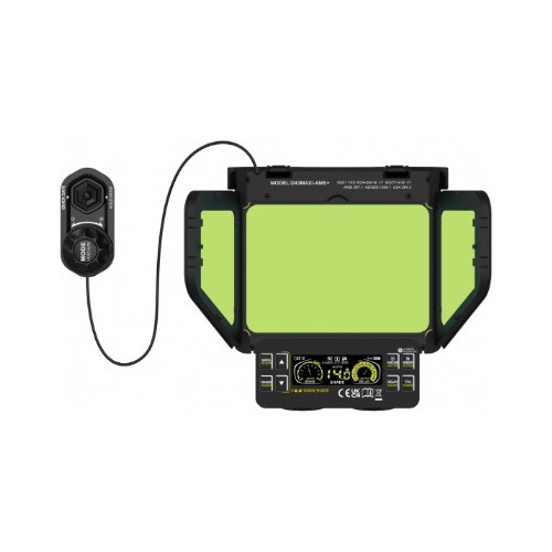 Automatic darkening panoramic welding mask with digital filter GAEA