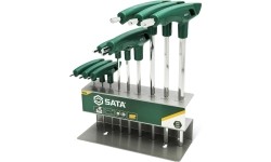 T tipo šešiakampių raktų rinkinys (H-2 - H-10) 9vnt.