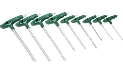 T tipo šešiakampių raktų rinkinys (H-2 - H-10) 9vnt.