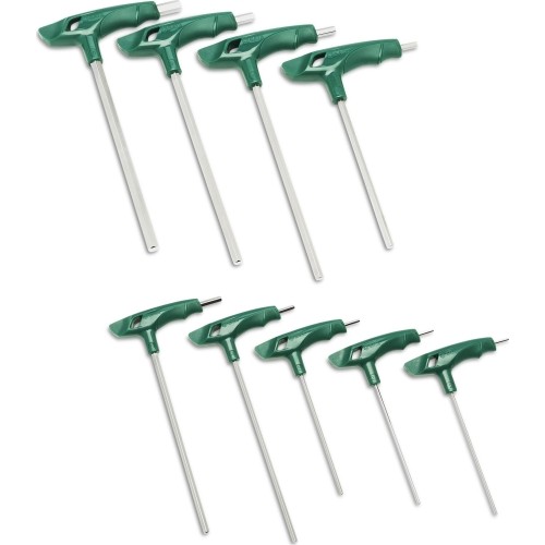 T tipo šešiakampių raktų rinkinys (H-2 - H-10) 9vnt.