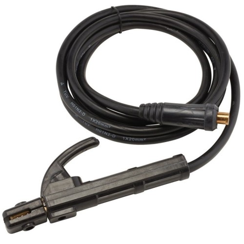 MMA elektrodų kabelis  - 160A / 3m / 10-25mm