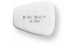 Priešfiltris 3M P1, pora