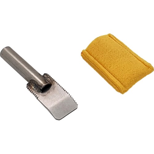 Tekstilės šepetėlis W15 23 mm, skritas WBC-100