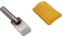 Tekstilės šepetėlis W15 23 mm, skritas WBC-100