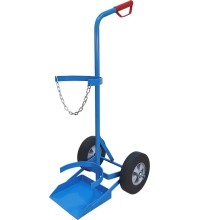 Single cylinder gas cylinder cart - Full +-250
