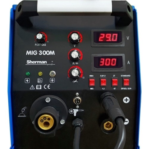 Inverterinis suvirinimo aparatas Sherman MIG 300M/4R