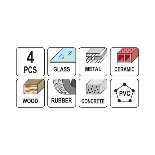 Markerių techninių rinkinys (4vnt)