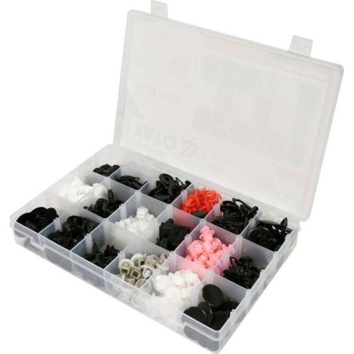 Plastic Push-Type Clip Assortment (360pcs) Toyota Lexus