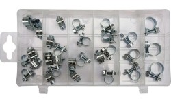Twisted cable clamps set (30pcs)(6-16mm)