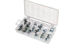 Twisted cable clamps set (30pcs)(6-16mm)