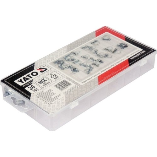 Twisted cable clamps set (30pcs)(6-16mm)