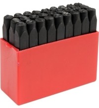 Raidžių žymeklių komplektas 6mm, 27vnt.