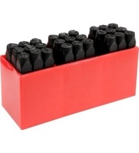 Raidžių žymeklių komplektas 8mm, 27vnt.