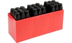 Raidžių žymeklių komplektas 8mm, 27vnt.