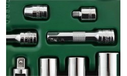 Tray. Socket set. 3/8" Dr.  33pcs.