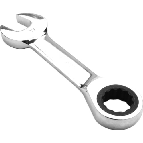 Combination wrench with ratchet (short) - 18mm