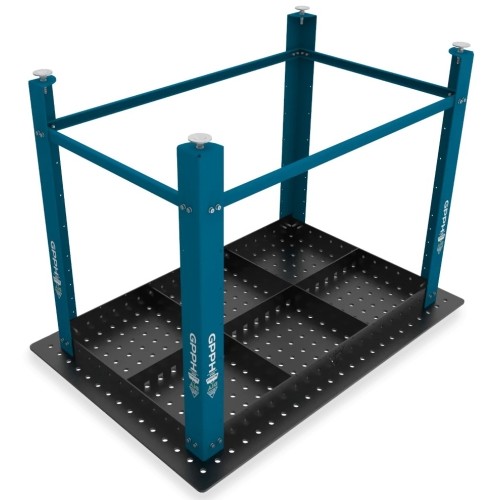 Suvirinimo stalo DIY 1200x800 mm ir įrankių nr. 2 komplektas