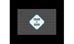 Suvirinimo stalo DIY 1200x800 mm ir įrankių nr. 2 komplektas