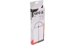 Protractor with ruler 150x200mm