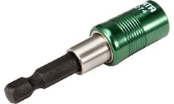 Magnetinis antgalių laikiklis su fiksavimu