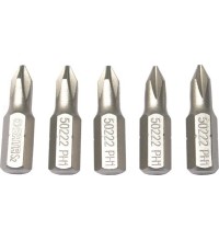 Antgalis PHILLIPS 1/4" (6.3mm), 5vnt. - PH 2 x 25mm