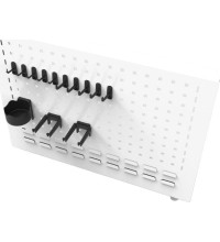 Handles kit for peg board panel 10pcs